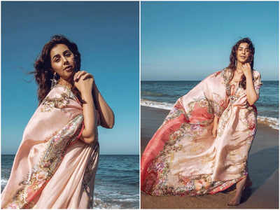 Nikki Galrani looks gorgeous in a breezy kaftan Malayalam Movie News pic