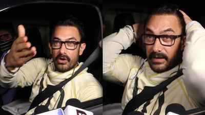 Aamir Khan finally reacts to his social media exit, tells paparazzi 'not to apply theories'