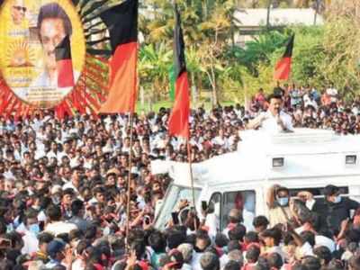 Tamil Nadu assembly polls: In Salem, M K Stalin mixes with one and all
