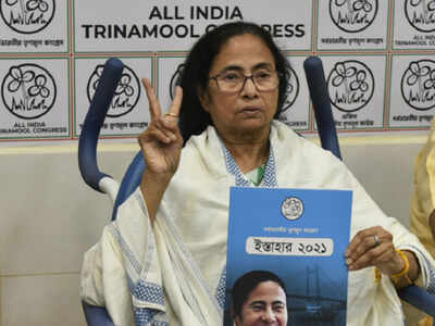 West Bengal elections: Mamata Banerjee releases TMC poll manifesto