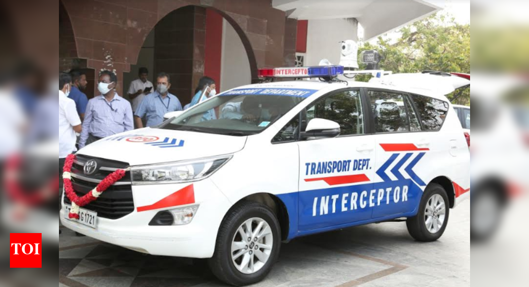 Chennai gets new traffic interceptor vehicle | Chennai News - Times of ...