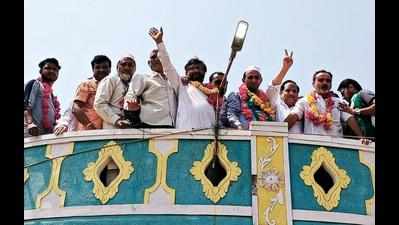 AIMIM, independents snatch power from BJP