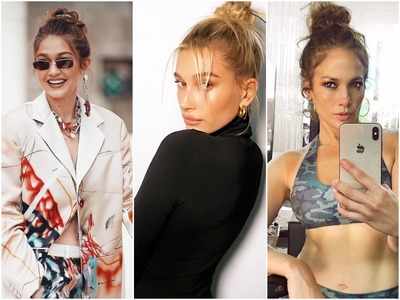 Hollywood stars love the messy bun hairstyle. Try it this summer!