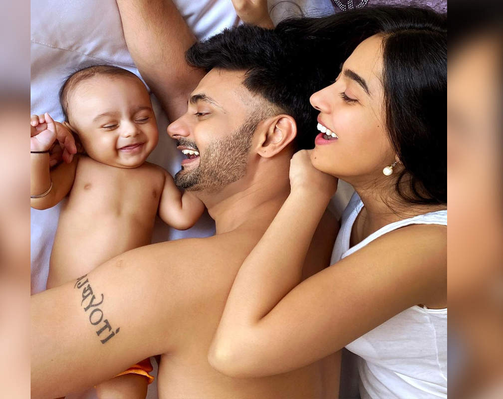 
Amrita Rao and RJ Anmol drop first picture of their munchkin Veer and it will surely brighten up your day!
