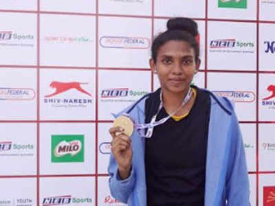 Gracena wins high jump gold in Federation Cup