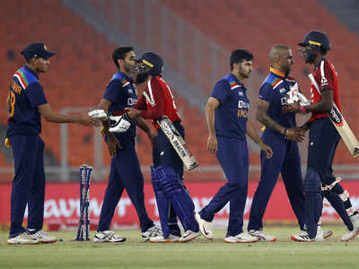 India vs England, 4th T20I: Suryakumar's maiden fifty sets up India's 8-run win over England
