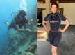 
Bhago Mohan Pyare actress Sarita Mehendale enjoys scuba diving in Maldives
