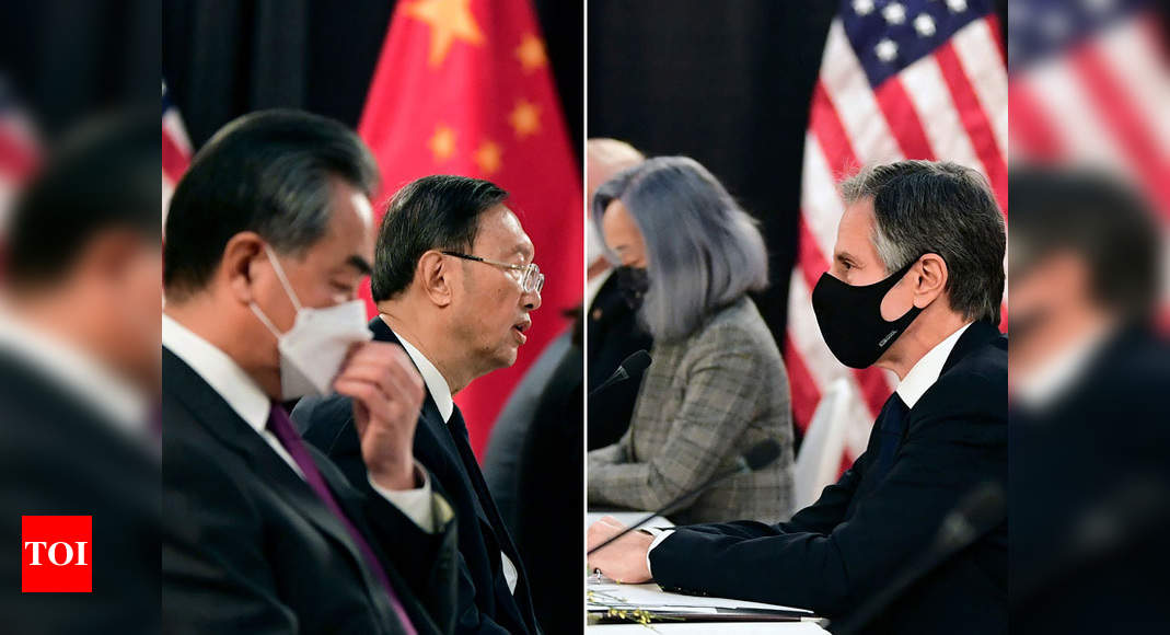 US China Meeting: How First US-China Talks Under Biden Turned Into ...