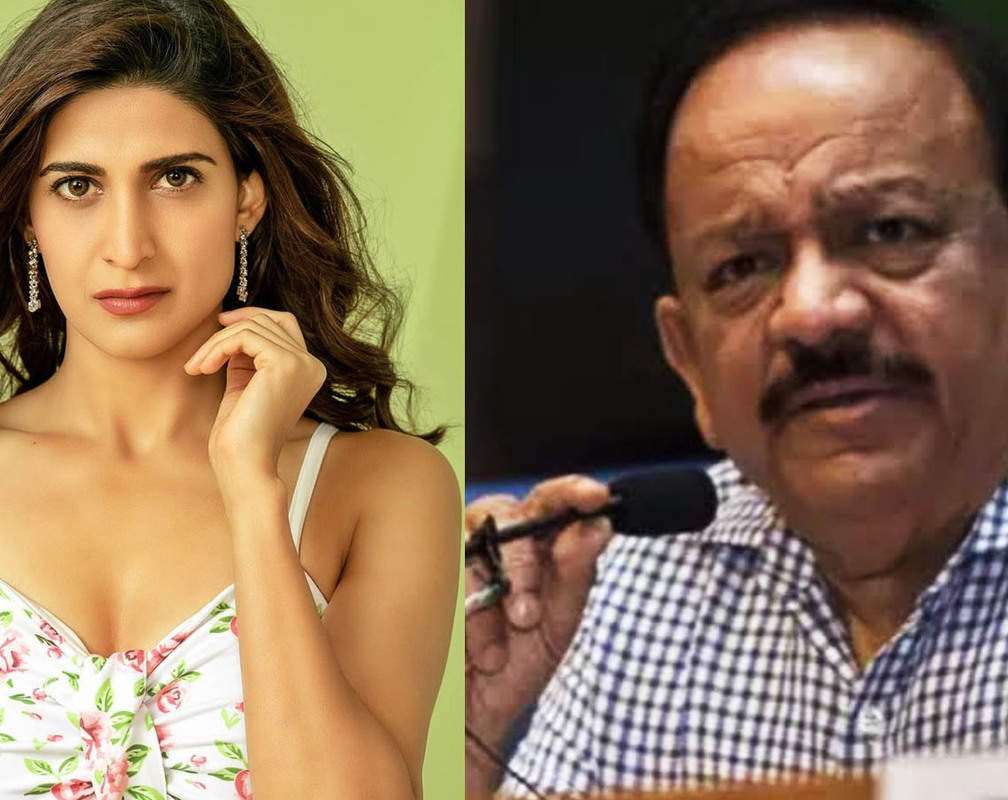 
Aahana Kumra seeks Union Health Minister Harsh Vardhan's help to get COVID-19 vaccination certificates for parents
