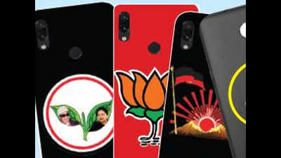 Tamil Nadu: Poll merchandise turns contemporary, cellphone covers, night lamps are faves