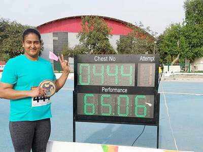 Kamalpreet breaks discus national record, secures Olympic berth