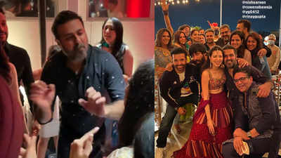End of bachelorhood for Harman Baweja! 'Love Story 2050' actor getting married to Sasha Ramchandani, glimpses from cocktail party go viral