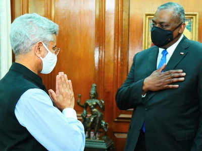 EAM Jaishankar meets visiting US defence secretary Lloyd Austin