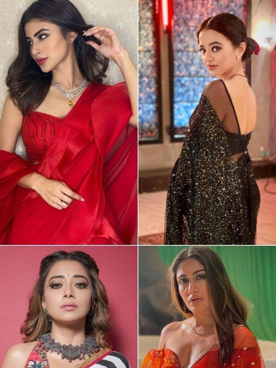 11 TV actresses who took saree styling a notch higher | Times of India