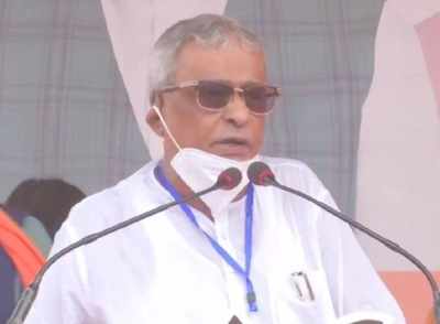 TMC MP Sisir Adhikari joins BJP at Amit Shah's rally