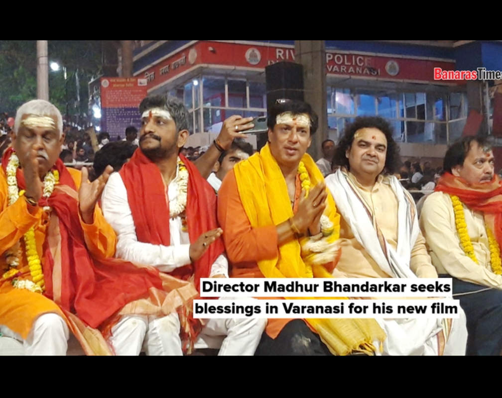 
Director Madhur Bhandarkar seeks blessings in Varanasi for his new film
