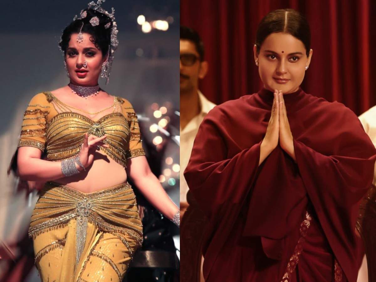 Thalaivi': Kangana Ranaut shares weight transformation pictures from  Jayalalitha's biopic | Tamil Movie News - Times of India