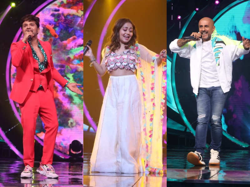 Indian Idol 12 Judges Neha Kakkar Vishal Dadlani And Himesh Reshammiya To Jam With Contestants 