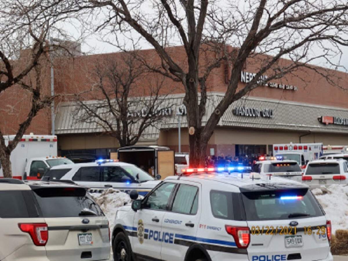 Colorado shooting: 10 killed in Colorado supermarket shooting, suspect in  custody | World News - Times of India