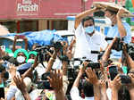 Rahul Gandhi holds roadshow in Kochi