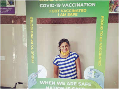 Kaniha Kaniha Gets Vaccinated For Covid 19 Says Being Responsible For Myself And Ones Around Me Malayalam Movie News Times Of India