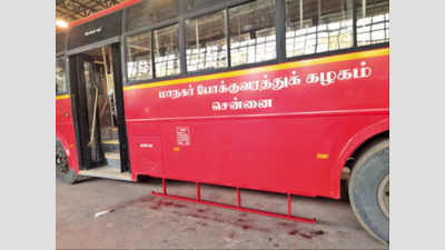 Chennai: Rails on sides of MTC buses to reduce fatality