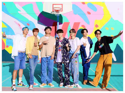 BTS' 'Dynamite' becomes first song by Korean Pop group to spend 30 weeks on  Hot 100 Charts | K-pop Movie News - The Times of India