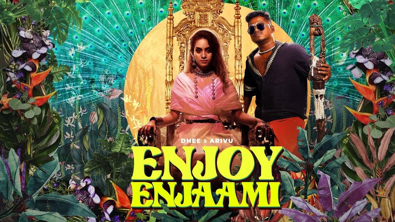 Watch Latest Tamil Trending Music Video Song Enjoy Enjaami Sung By Dhee Featuring Arivu