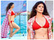 
Photos: Pooja Batra amps up the heat in a ravishing red bikini
