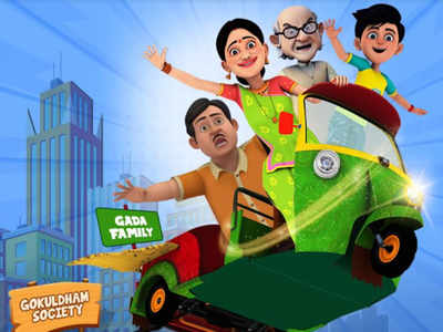 Taarak Mehta Ka Ooltah Chashmah s Jethalal Daya Bapuji and Tapu now in an animated series watch Times of India