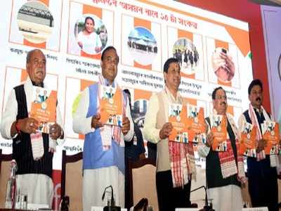 BJP releases Assam poll promises, silent on CAA