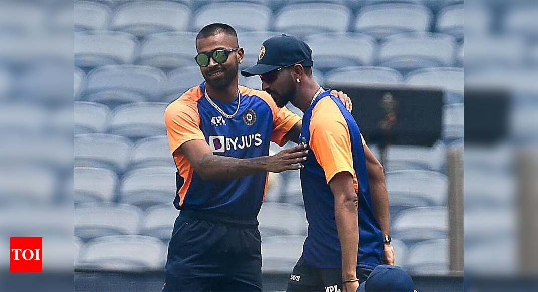 India Vs England 1st Odi Krunal Pandya Rides Tidal Wave Of Emotions Cricket News Times Of India 2306