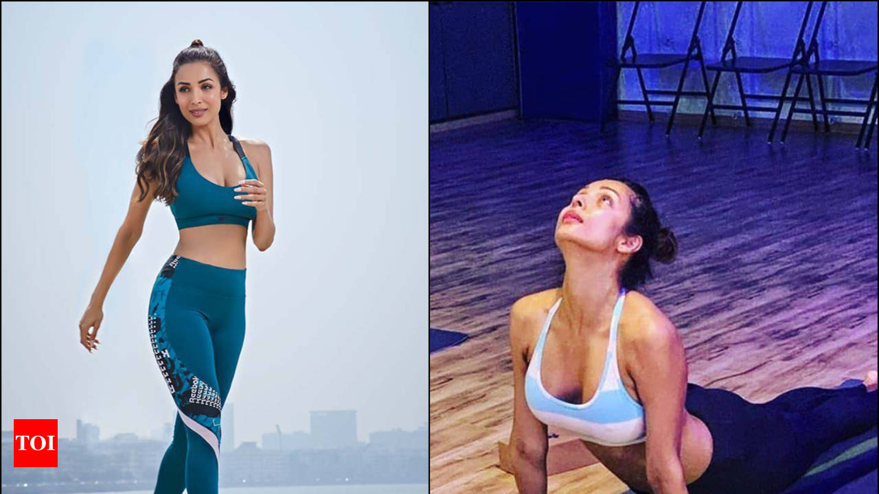 Watch: Malaika Arora turns fitness inspiration once again as she aces the  'Plank Challenge