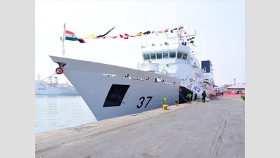 Indian Coast Guard gets one more offshore patrol vessel