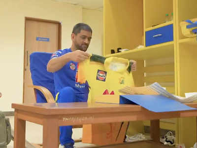 CSK unveil new jersey for IPL season, features camouflage as tribute to armed forces