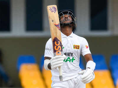 1st Test: Nissanka stars as Sri Lanka build lead over Windies to 257 |  Cricket News - Times of India