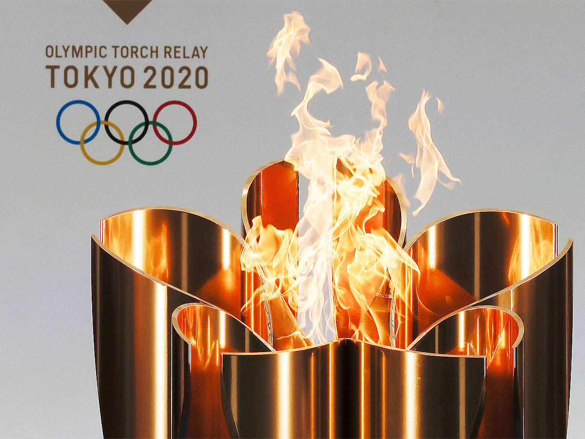 One Year Late Virus Delayed Tokyo Olympics Torch Relay Begins Tokyo Olympics News Times Of India