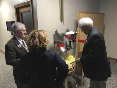 Popcorn machine nixed at North Dakota Capitol after alarms