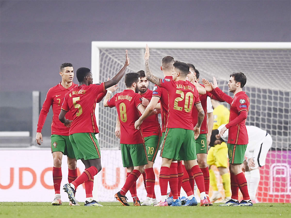 Official programme Portugal v Azerbaijan 2021 World Cup Qualifying