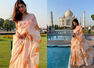 When Mouni Roy wore a sari with her name painted on it