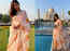When Mouni Roy wore a sari with her name painted on it to visit the Taj Mahal