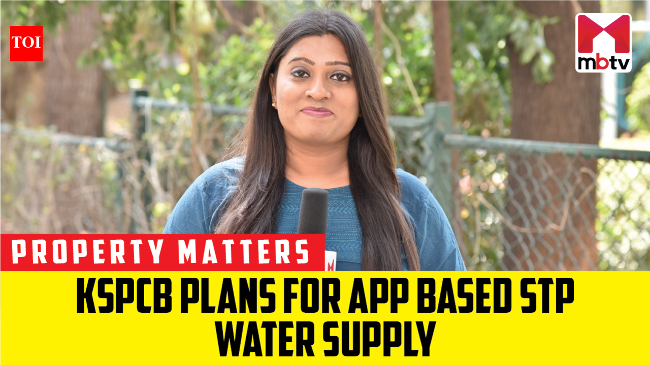 KSPCB plans for app-based STP water supply