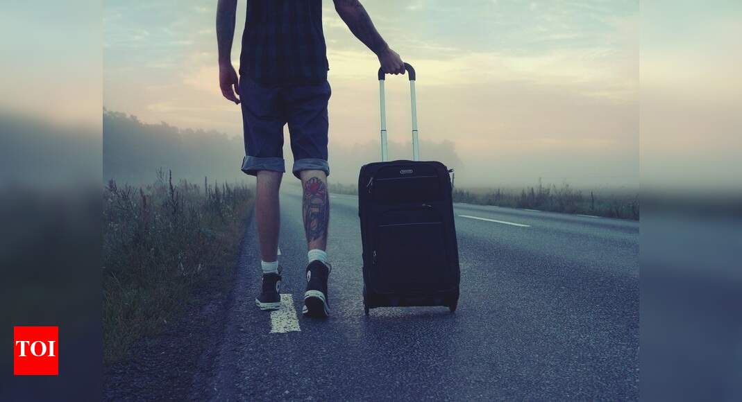 luggage suitcase trolley