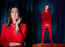 Divya Khosla Kumar looks drop-dead gorgeous in a red bandhagala suit