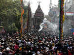 Chariot festival held at Kapaleeswarar and Marundeeswarar temples