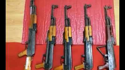 Drugs worth Rs 3,000 crore, 5 AK-47 rifles seized from Sri Lankan boat