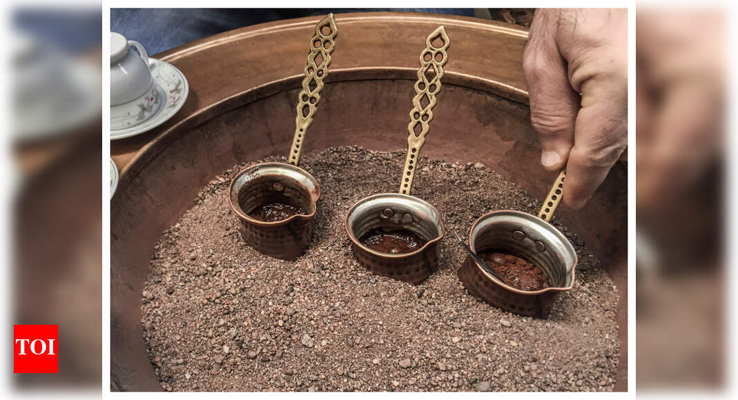 Watch This Turkish Sand Coffee will refresh your mood Times of India
