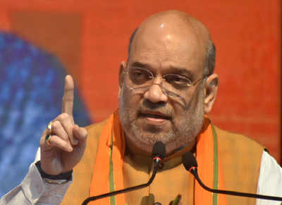 Congress facilitated infiltration, only BJP can stop it, says Amit Shah ...