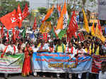 Bharat Bandh: Farmers block highways and rail tracks