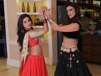 Kyun Rishton Mein Katti Batti’s Neha Marda and Sapna Thakur rehearse for more than 6 hours to perform a dance face-off